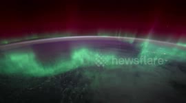 US: Amazing Aurora Lights Up Earth In Breathtaking Footage From Space