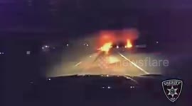 US: Suspect Jumps From A Bridge Into River To Escape From Police