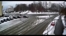 Pedestrian injured in traffic incident on Kirov Square in Petrozavodsk, Russia