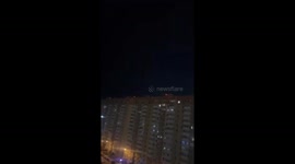 Drone debris damages residential buildings in Novorossiysk, Russia