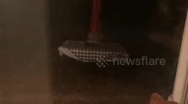 Intense Lightning and Hail Lash South Denton as Severe Storms Sweep North Texas