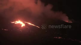 Lava flows down Kilauea volcano in latest eruption