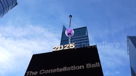 Unveiling of newest Times Square New Year's Eve Ball