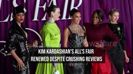 Kim Kardashian's All's Fair renewed despite crushing reviews