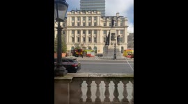 London's Pall Mall closed off after 'pedestrian hit by bus'