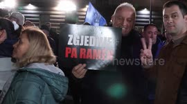 Hundreds rally in Albania against government amid corruption allegations​​​​​​​