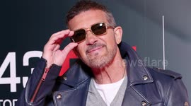 UNCAPTIONED: Antonio Banderas 'absolutely reeked' of fish filming Anthony Bourdain biopic