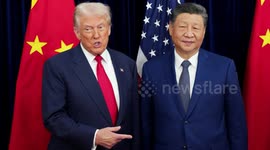 UNCAPTIONED: Trump Praises “Extremely Strong” China Ties as Xi Pushes Taiwan Claims