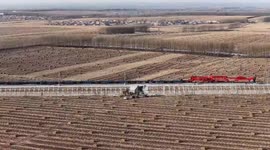 China: Track laying completed for China's northernmost high-speed railway