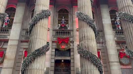 Video shows Dome Christmas Tree which requires over half a million lights to shine