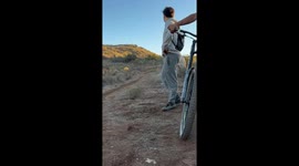 High-speed rocky ramp jump ends in dramatic crash in Ensenada, Mexico