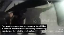 UK: Police Arrest Group Of Criminals Hiding In Hot Tub