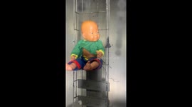 Supersonic HVOF Tungsten Carbide Blast vs Plastic Doll – Extreme Industrial Test With Insane Melting and Destruction Effects