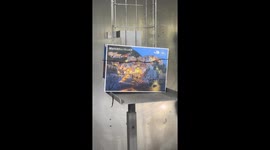 Puzzle Box Obliterated by Industrial Sandblasting — Cardboard Disappears as Pieces Explode Across the Room