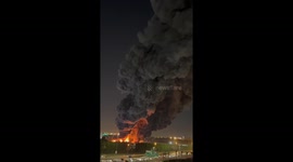 Warehouse fire erupts in Dubai’s Umm Ramool district; no injuries reported