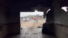Damaged UNRWA Clinic Jabalia Camp Gaza