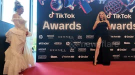 Sophie Monk on the red carpet at the 2025 TikTok Awards, Sydney, Australia