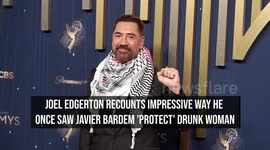 Joel Edgerton recounts impressive way he once saw Javier Bardem 'protect' drunk woman