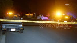 US, Los Angeles: Northridge Possible Hazardous Materials Prompt Evacuations