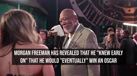 Morgan Freeman 'knew early on' that he would 'eventually' win an Oscar