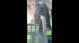 Flames rip through Hong Kong apartment block killing residents