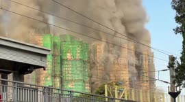 Hong Kong: At Least Four Killed As Major Fire Engulfs Apartment Blocks