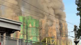 Hong Kong: Four Killed as Fire Rips Through High-Rise Towers in Tai Po
