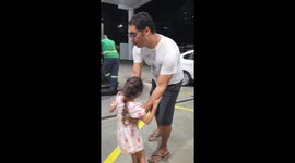 Daddy Daughter Handshake