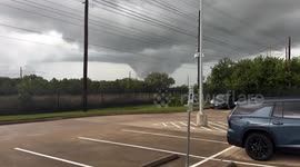 US: Tornado Forms Behind Cy Fair Fire Station In Houston