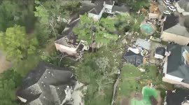 US: Drone Reveals Devastation Across Memorial Northwest As Urgent Rescues Push Forward