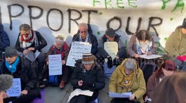 Police Arrest Palestine Action Supporters Outside Royal Courts Of Justice