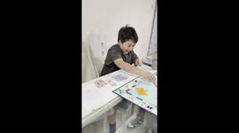 My Nephew Before and After Playing Monopoly