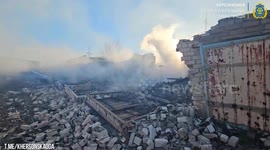 Russian strike targets garage complex in Kherson, says Ukraine