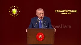 Barbarity against women in Gaza has not received reaction it deserves, says Turkish president