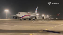 Putin arrives in Kyrgyzstan on official visit