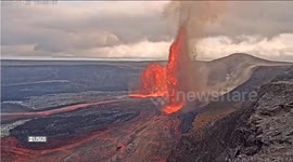 Kilauea Volcano erupts on Hawaii Island amid intensifying activity