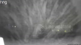 Heavy snow and fog sweep through Potomac area in Martinsburg, USA