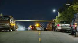 US, Los Angeles: Shadow Hills Shooting Victim Part 2