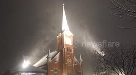 Heavy Snowfall Transforms Albany, Minnesota, as First Major Winter Storm Sweeps the Region