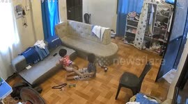 Earthquake rescue moment in Mati, Davao Oriental, Philippines