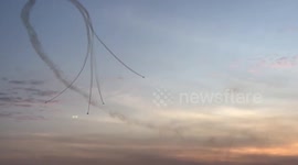 China: Aerobatic teams rehearse for AERO Asia in south China's Zhuhai