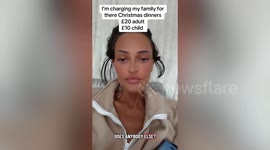 Mum to charge family £20 per head for her Christmas lunch