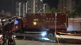 Hong Kong: Rescue efforts continue in Hong Kong residential area fire
