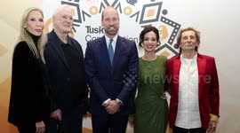 UNCAPTIONED: Prince William joins John Cleese and Ronnie Wood for wildlife cause