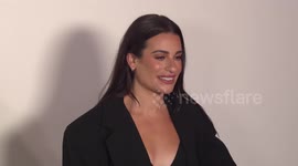 UNCAPTIONED: Lea Michele admits she still experiences stage fright