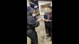 My friends and I was at birthday gathering at Costa. The waiter was talking stuff about us in Spanish not knowing my friend is Dominican and understood. So she confronts him.