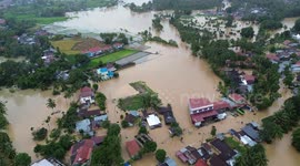 Floods Inundate Hundreds of Residential in Solok, West Sumatra