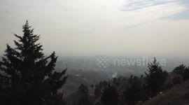 Smog grips Tehran after pollution surges to annual peak
