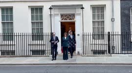 Rachel Reeves leaves 11 Downing Street to deliver Labour's budget