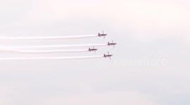 China: Aerobatic teams stage thrilling performances at AERO Asia show